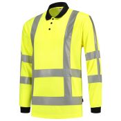 Tricorp Poloshirt RWS Birdseye Lange Mouw 203005 Fluor Yellow