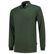 Tricorp Poloshirt UV Block Cooldry Lange Mouw 202005 Bottlegreen