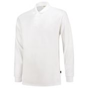 Tricorp Poloshirt UV Block Cooldry Lange Mouw 202005 White