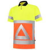Tricorp Poloshirt Verkeersregelaar 203011 Fluor Orange-Yellow
