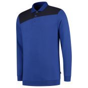 Tricorp Polosweater Bicolor Naden 302004 Royalblue-Navy