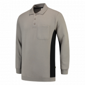 Tricorp Polosweater Met Borstzak 302001 Grey/Black