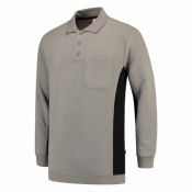 Tricorp Polosweater Met Borstzak 302001 Grey/Black