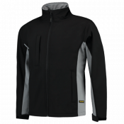 Tricorp Softshell Bicolor 402002 Black/Grey