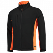 Tricorp Softshell Bicolor 402002 Black/Orange