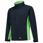 Tricorp Softshell Bicolor 402002 Navy/Lime