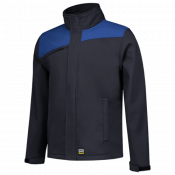 Tricorp Softshell Bicolor Naden 402021 Navy/Royalblue
