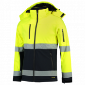 Tricorp Softshell ISO20471 Bicolor 403007 Fluor Yellow/Navy
