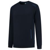 Tricorp Sweater Accent 302703 Navy-Royal Blue