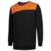 Tricorp Sweater Bicolor Naden 302013 Black-Orange