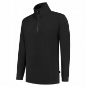 Tricorp Sweater Ritskraag 301010 Black