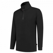 Tricorp Sweater Ritskraag 301010 Black