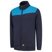 Tricorp Sweatvest Bicolor Naden 302014 Ink-Turquoise