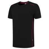 Tricorp T-shirt Accent 102703 Black-Red