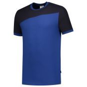 Tricorp T-shirt Bicolor Naden 102006 Royalblue-Navy