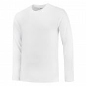 Tricorp T-SHIRT LANGE MOUW TRICORP<BR/><BR/>WHITE MT XS White