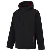 Tricorp Winter Tech Shell Accent 402703 Black-Red