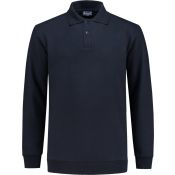 WorkMan Polosweater+rib - 340gsm. NavY 9302