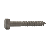 - Houtdraadbout Thermisch Verzinkt DIN 571 4.8 10X80