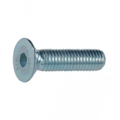 - Inbusbout VK DIN 7991 8.8 Galvanisch Verzinkt M6X10