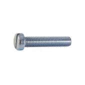 - Metaalschroef CK Zaagsnede Galv. Verzinkt 4.8 DIN 84 ISO 1207 M4X45