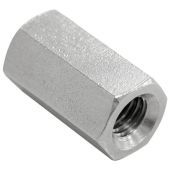 - Verbindingsmoer DIN 6334 RVS A2 M6