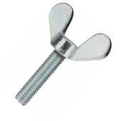 - Vleugelschroef Din 316 Galv.Verzinkt M10X40