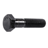 - Zeskantbout Zwart DIN 931 10.9 M16X75