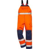 Fristads Hi-vis Am. Overall 1001 Th Ora Nje/marineblauw Maat C44 Maat C44