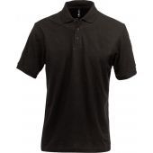 Acode Acode Heavy Poloshirt 1724 Piq Fristads Zwart 5xl / 100222-940-5xl Zwart 5XL