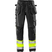 Fristads High Vis Werkbroek Klasse 1 24 7 Fas Fristads Zwart C52 / 100279-940-c52 Zwart C52