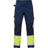 Fristads High Vis Broek Klasse 1 2032 P Hi-Vis geel/marineblauw D84