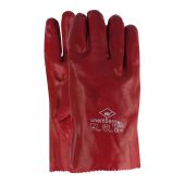 Oxxa Werkhandschoen PVC Cat.2 Rood 27cm
