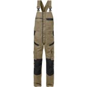 Fristads Amerikaanse Overall 1555 Stfp Fristads Khaki/zwart C44 KHAKI/ZWART C44