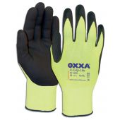 Oxxa® Handschoenen X-Grip-Lite Geel Zwart 51-025 mt 9/L