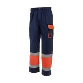 Blaklader Werkbroek Hi-vis Blaklader 158 4 Oranje/marineblauw C60 ORANJE/MARINEBLAUW C60