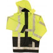 SafeWorker Parka Humber Fluor-Geel/Marine mt XXXL