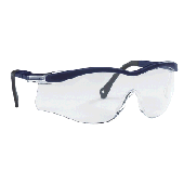 North Veiligheidsbril T5600 Blauw Montuur Blanke Lens Pc