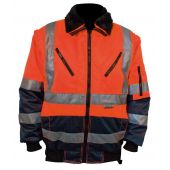 M-Wear Pilotjack Agatha 0962 Oxxa Blauw/oranje Mt M BLAUW/ORANJE MT M