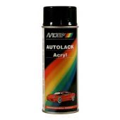 MOTIP Autolak Compact Spray  51000 Zwart Met 51000 ZWART MET