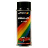 MOTIP Autolak Compact Spray Motip 51025 Zwart Met 51025 ZWART MET