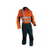 Delftechniek Zaag-Snipperoverall GROEN/ORANJE MT 48