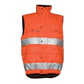 Havep Bodywarmer - High Vis Fluo Oranje mt 3Xl