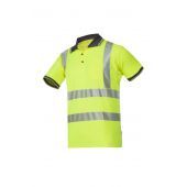 Sioen Poloshirt Sio-cool Grimsey Hi- Vis Sioen Fluor Geel Mt M FLUOR GEEL MT M