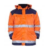 Hydrowear Texofit Promotion Parka En 471 Liverpool Orange/navy Mt L ORANGE/NAVY MT L