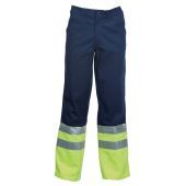 Havep Werkbroek Havep High Visibility Marine/fluo Geel H44 MARINE/FLUO GEEL H44