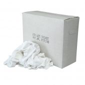 Euro Products Witte Tricot Met Gekleurd Randje Doos A 10 Kg