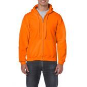 Gildan Gil18600 Gildan Sweater Hood F Ull Zip For Him 21 Safety Orange Xl Him 21 Safety Orange XL HIM