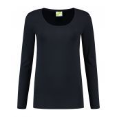 Lemon & Soda T-shirt crewneck cot elast 296C DARK NAVY mt S