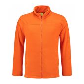 Lemon & Soda Lem3355 L&s Polar Fleece Cardi Gan For Him 021c Orange Xl Him 021C Orange XL HIM